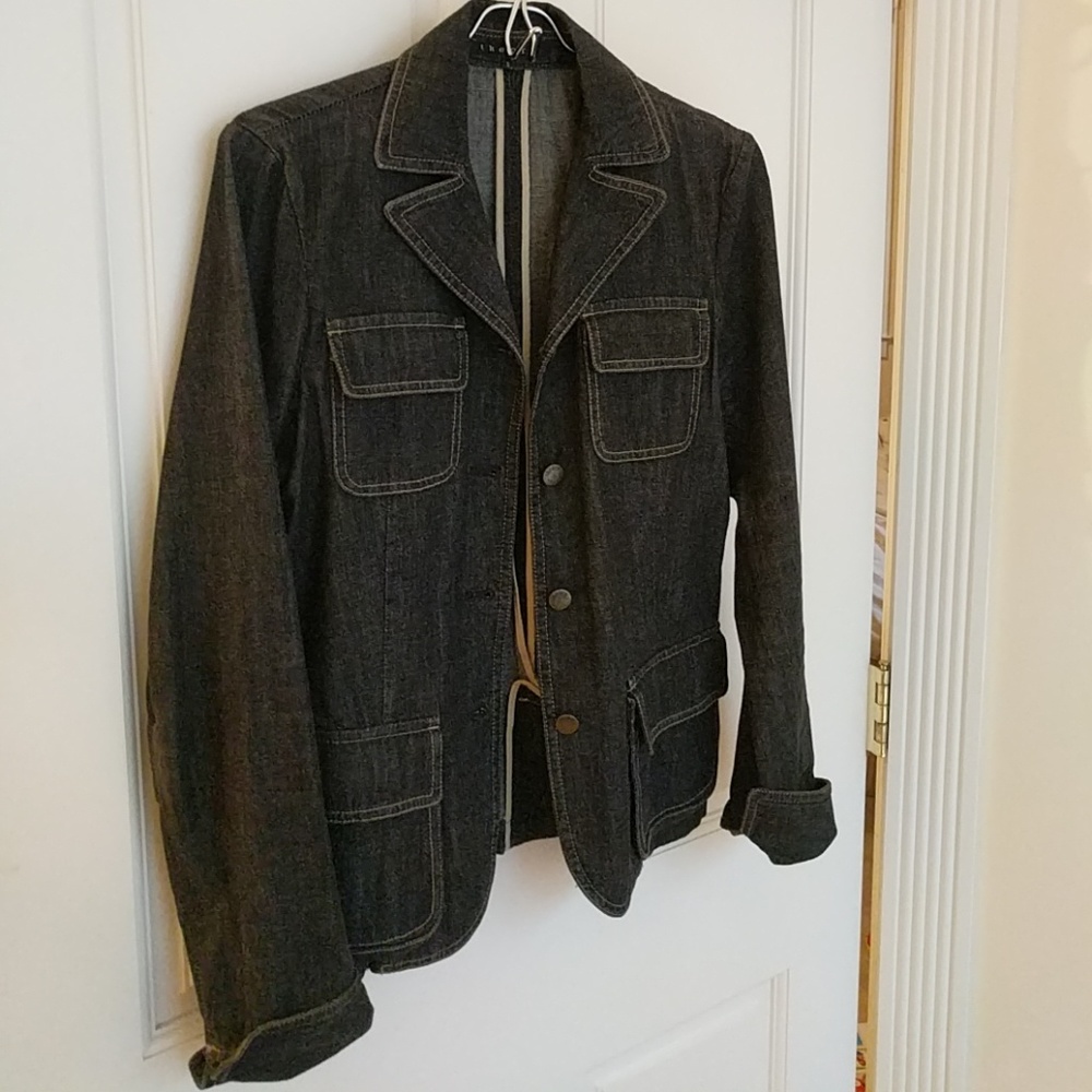 Theory Tailored Denim Jacket